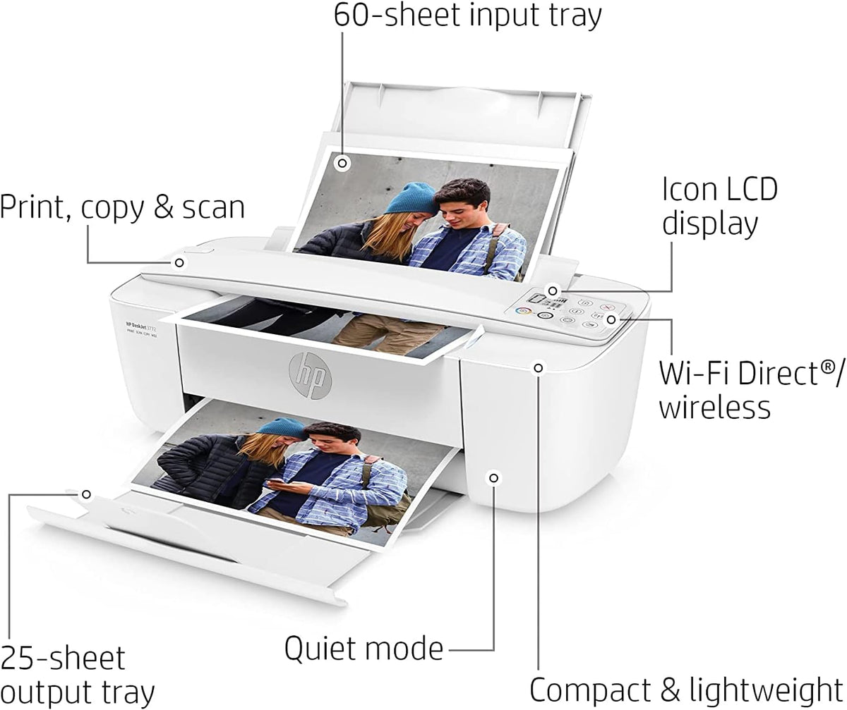 Wireless Color Inkjet Printer All-in-One with LCD Display G440131