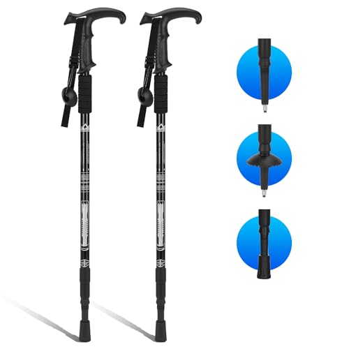 2 Pack Lightweight Aluminum Trekking Poles O27599