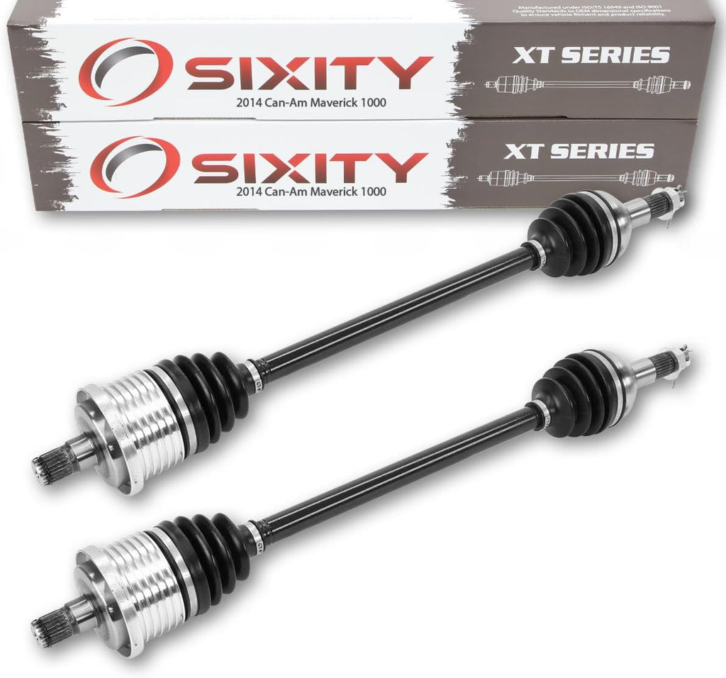 Rear Left Right Axles Pair for Can-Am Maverick 1000 4X4 I450