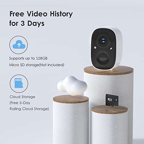 Wireless Outdoor Security Cameras 2K 2-Pack Q6723