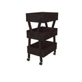 Bar Cart Sand Dark Espresso T6953