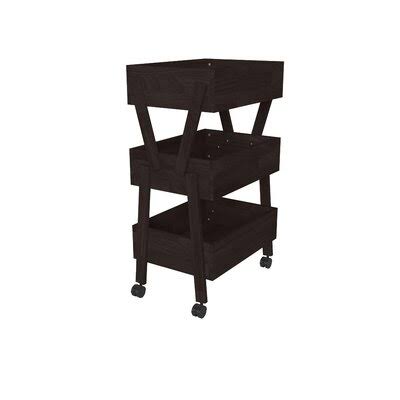 Bar Cart Sand Dark Espresso T6953