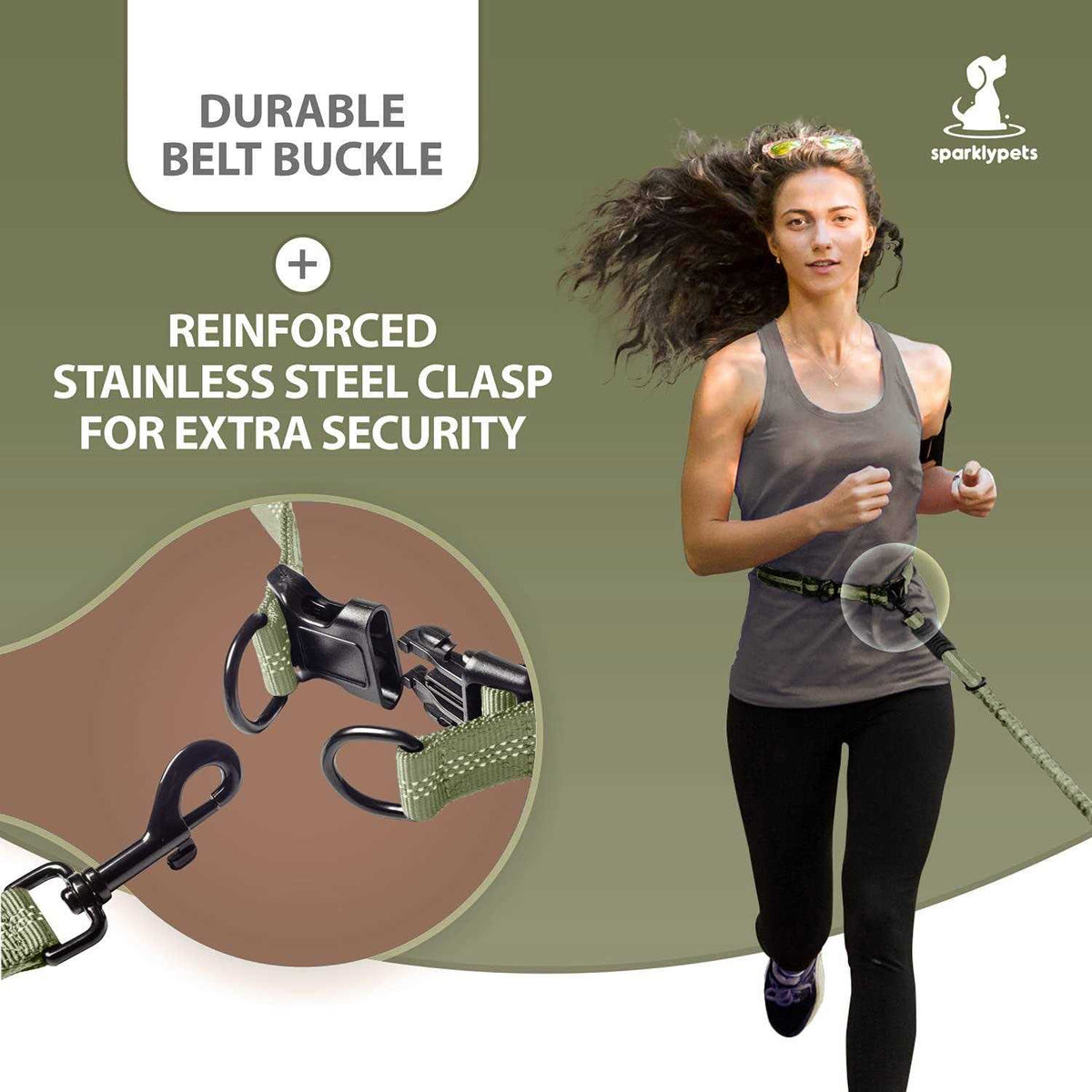 Hands Free Double Dog Leash Q9740