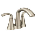 Brushed Nickel Double Handle Bathroom Faucet J941