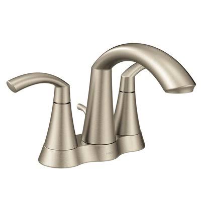 Brushed Nickel Double Handle Bathroom Faucet J941
