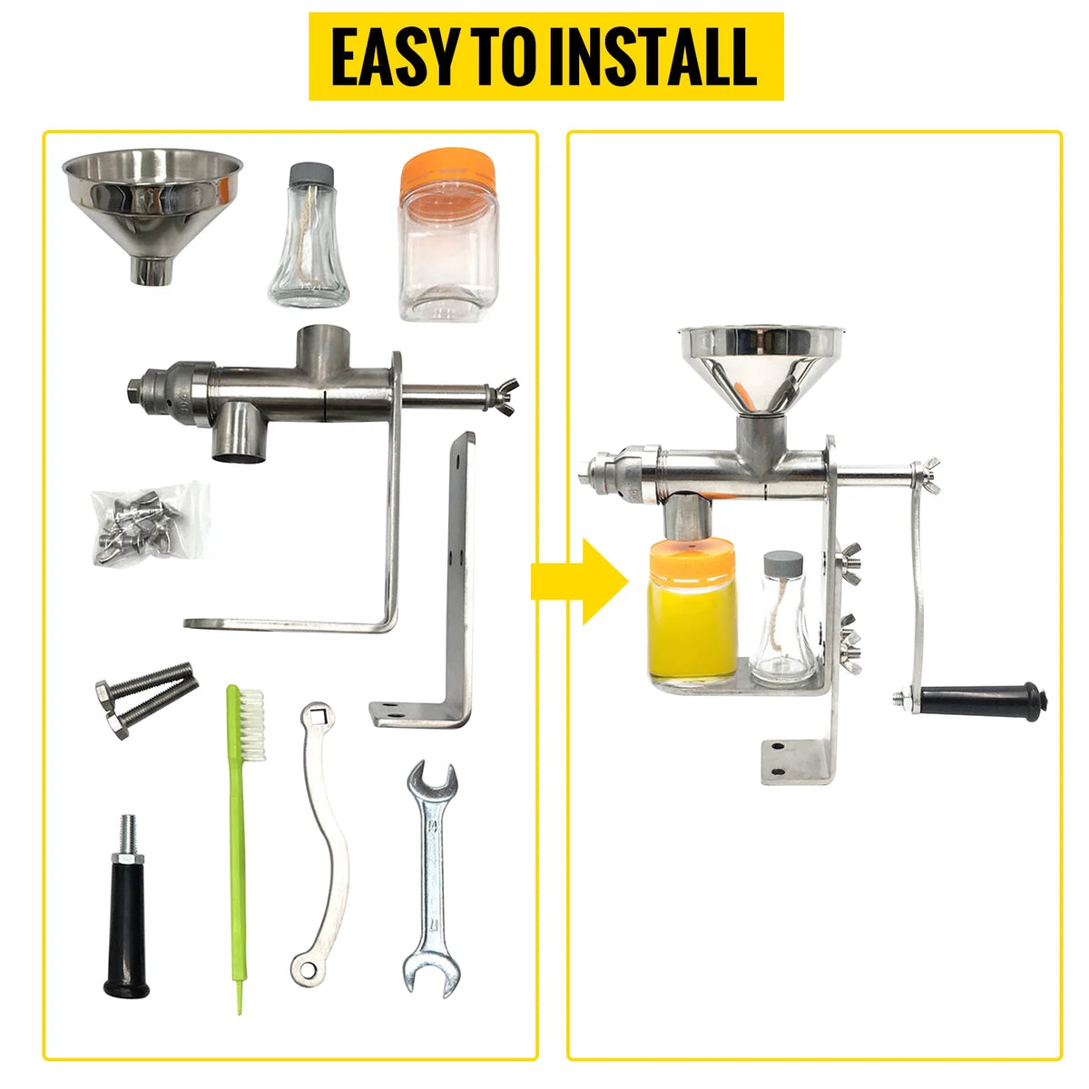 Stainless Steel Manual Oil Press Machine W25478