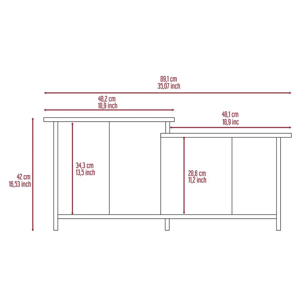 Carbon Espresso Coffee Table Y2383