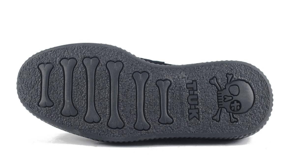 Black Suede Low Creeper Z79058