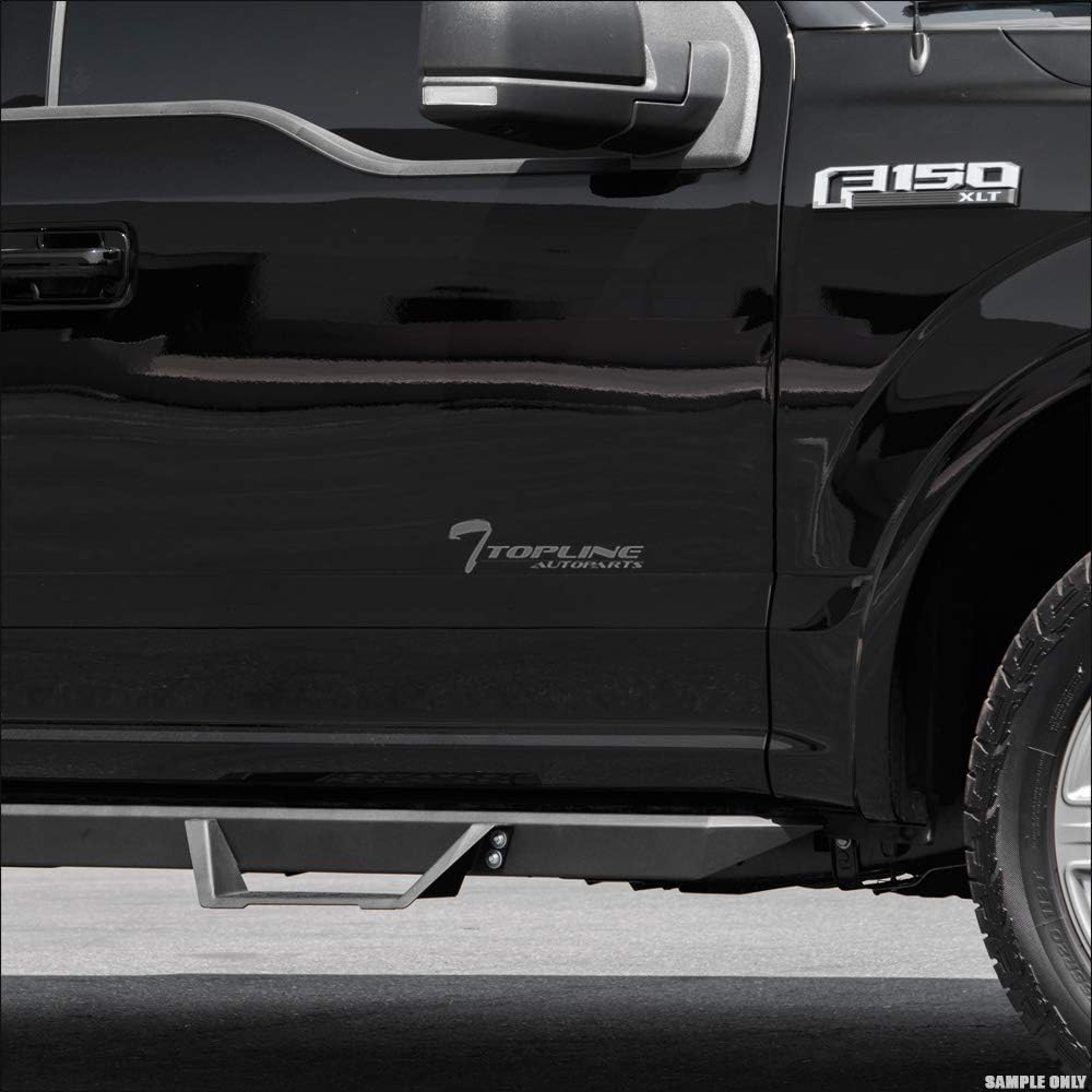 Matte Black Modular Side Nerf Bars Running Boards for Toyota Tundra CrewMax Cab P44018