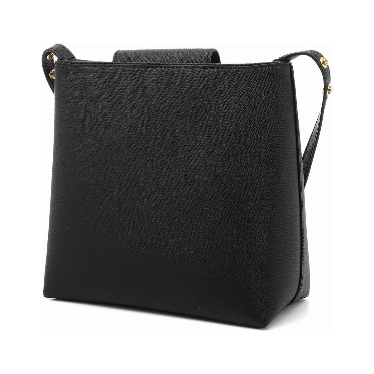 Black Leather Bucket Bag G512995