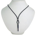 925 Rubber Atlas Bar Pendant U506411