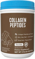 Chocolate Protein Collagen Peptides, Grass Fed, Zero Sugar, 32.56 Oz B3879