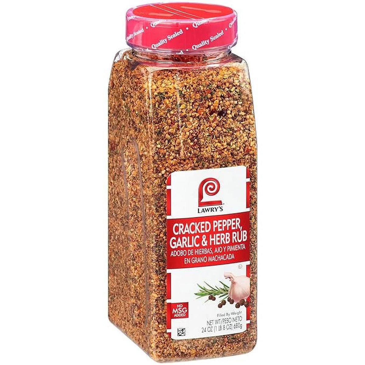 Garlic Pepper Rub 24 oz A329