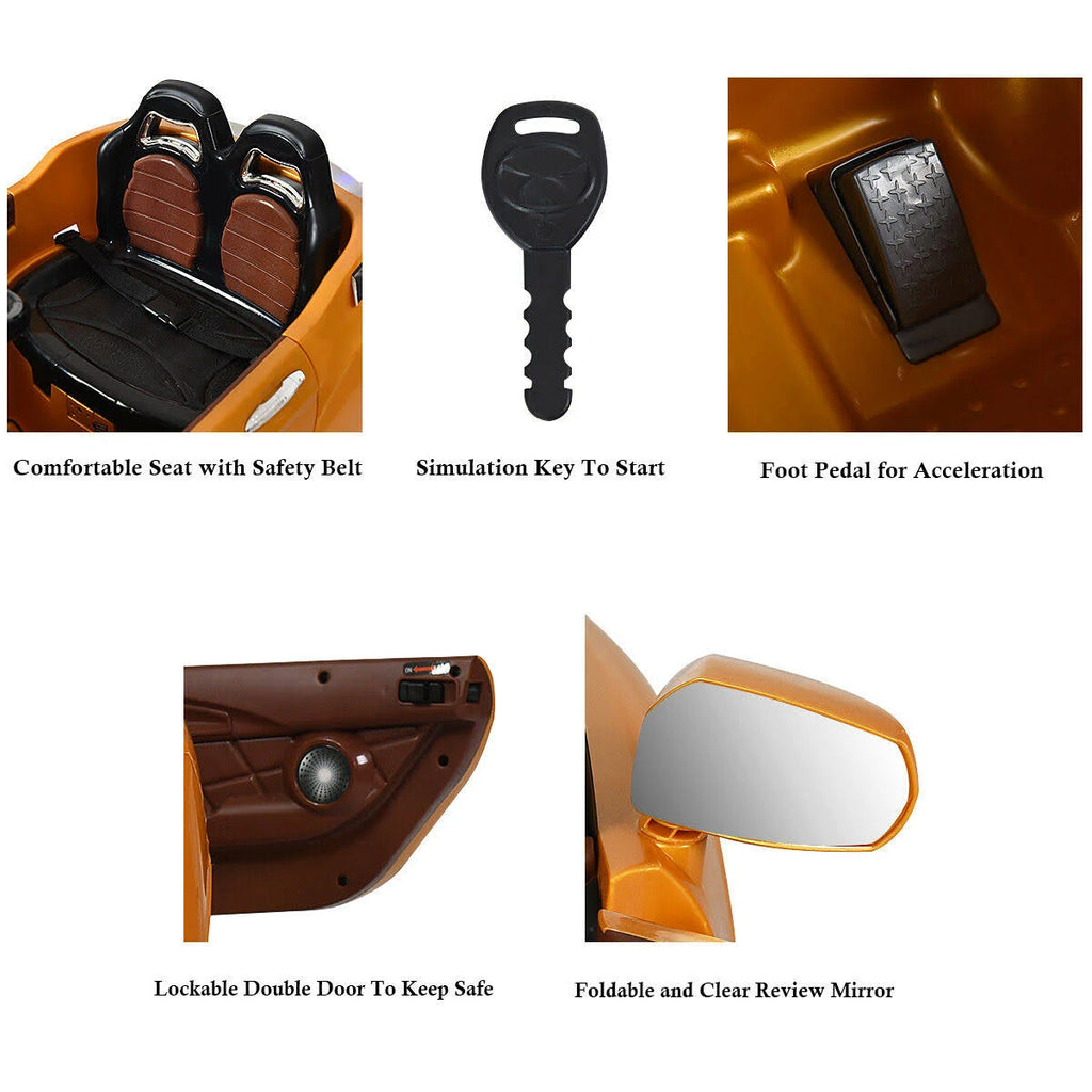 Golden Kids Ride on Car with Remote Control W47124