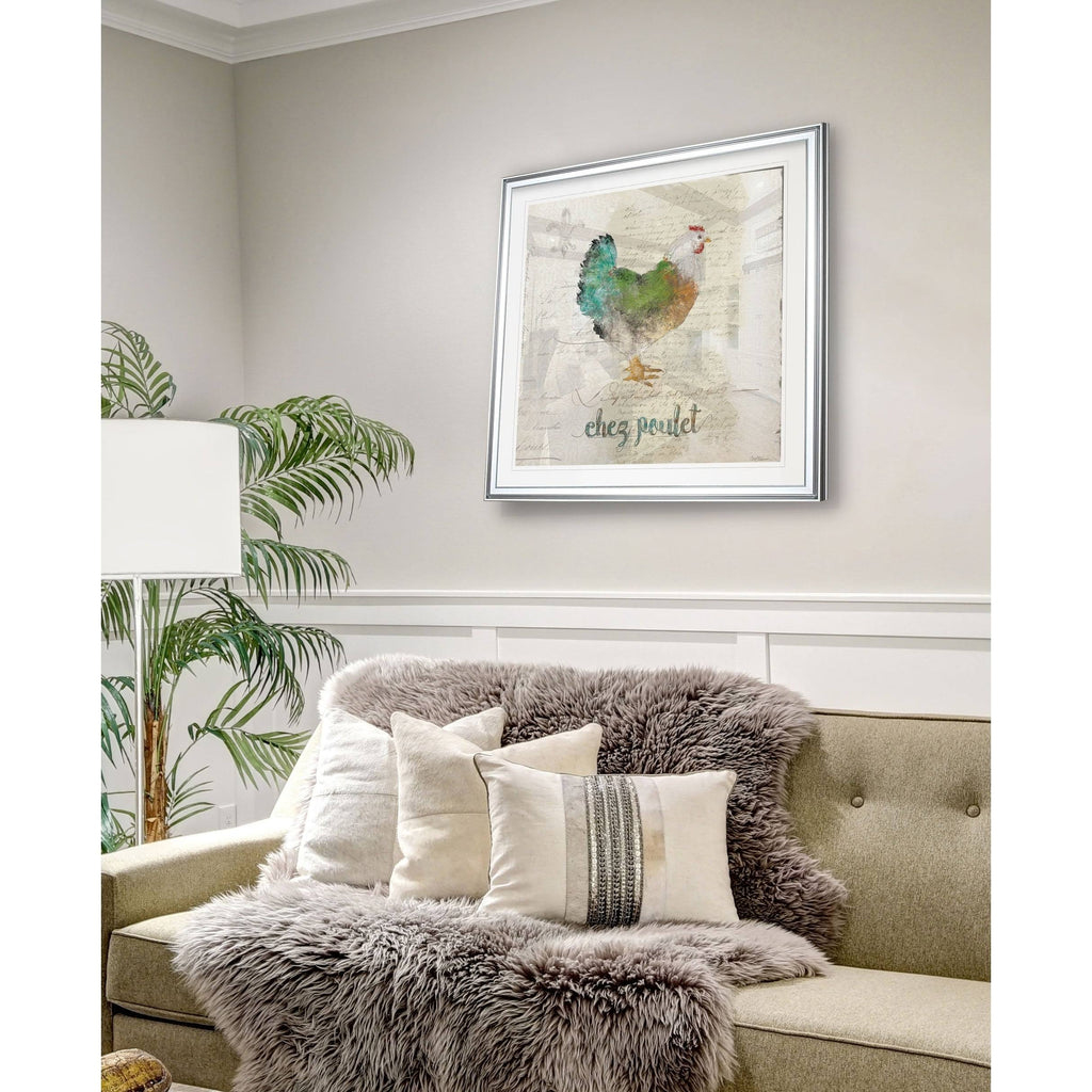 Framed Giclee Print 32 x 32 X8887