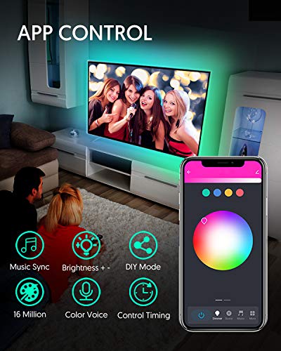 WiFi LED Strip Lights for 46-60 inch TVs X974