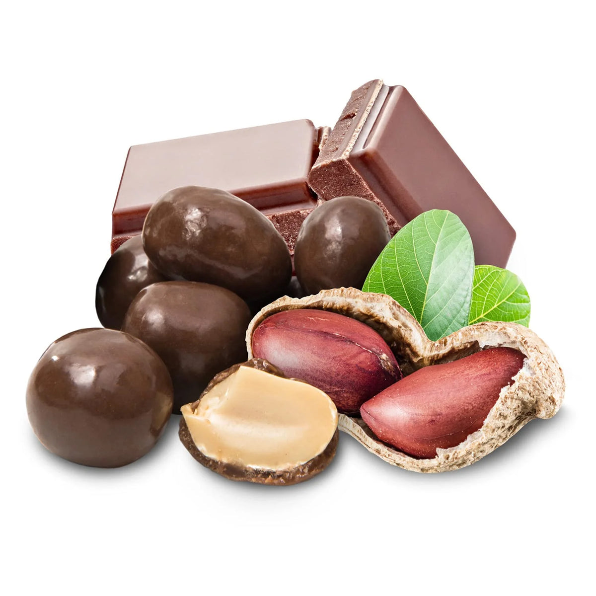 Sugar Free Milk Chocolate Covered Peanuts 1 Pound M268