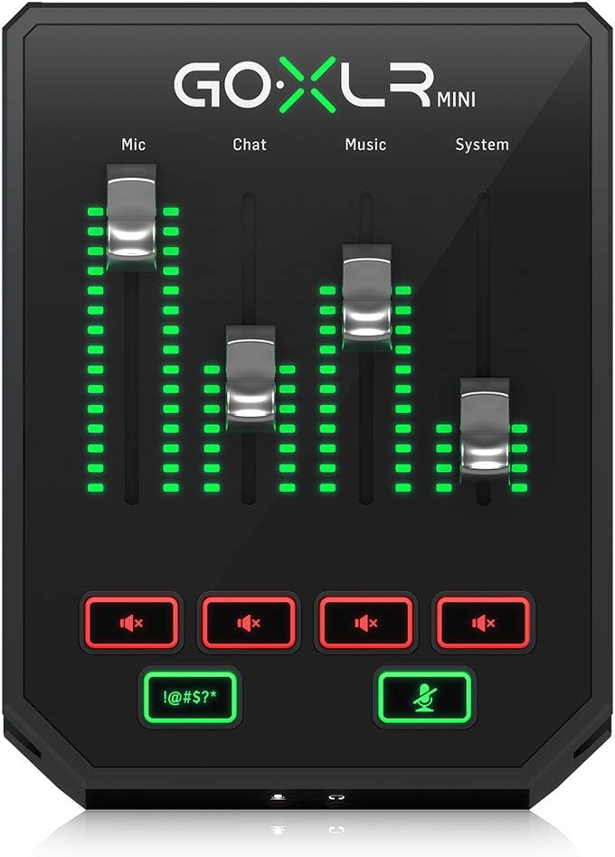 Online Broadcast Mixer with USB Audio Interface T4098