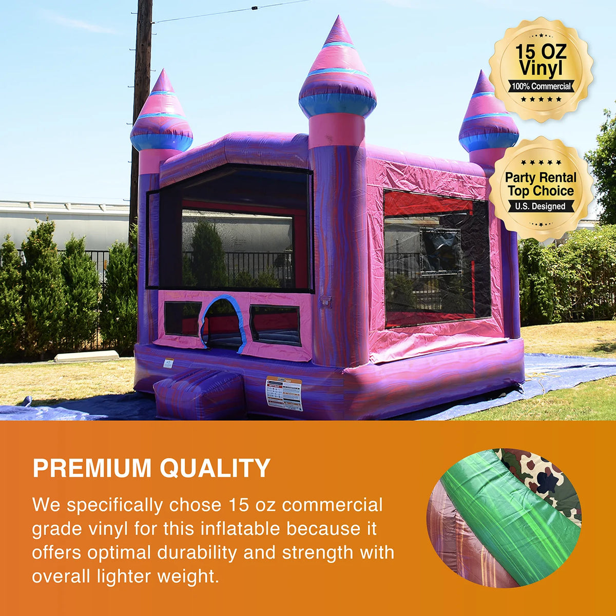Commercial Grade Bounce House with Blower Y905203