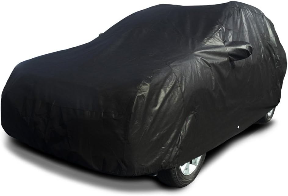 Custom Fit SUV Car Cover Black V36982