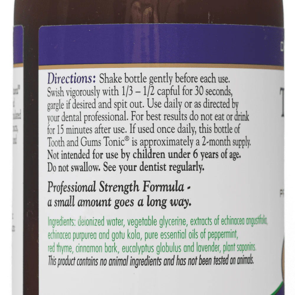Tooth & Gums Tonic Mouthwash 18oz S4652