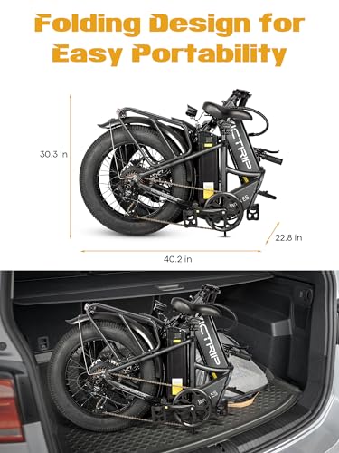 20.8Ah Removable Battery 750W Motor 7 Speed 20 x 4.0 Fat Tire Electric Bike Z6598