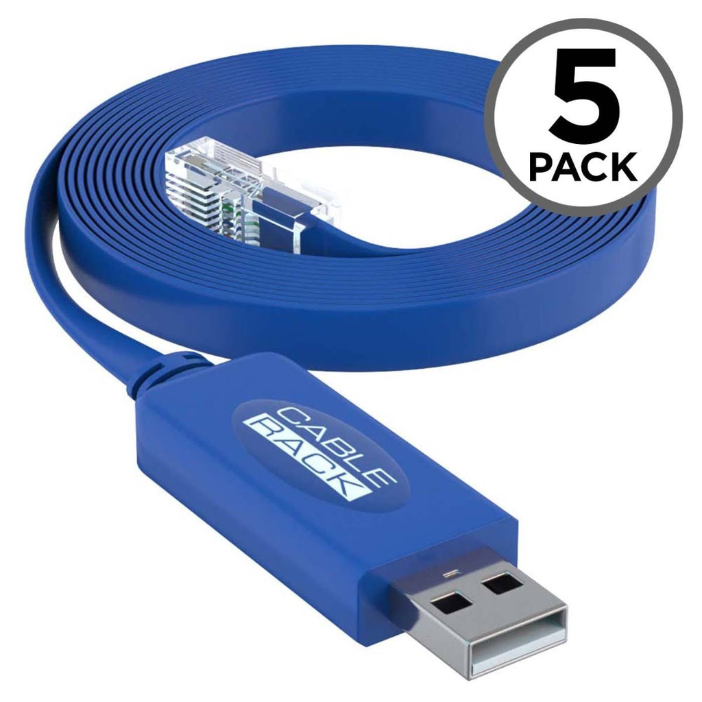 6ft USB to RJ45 Console Cable with FTDI Chipset P4594
