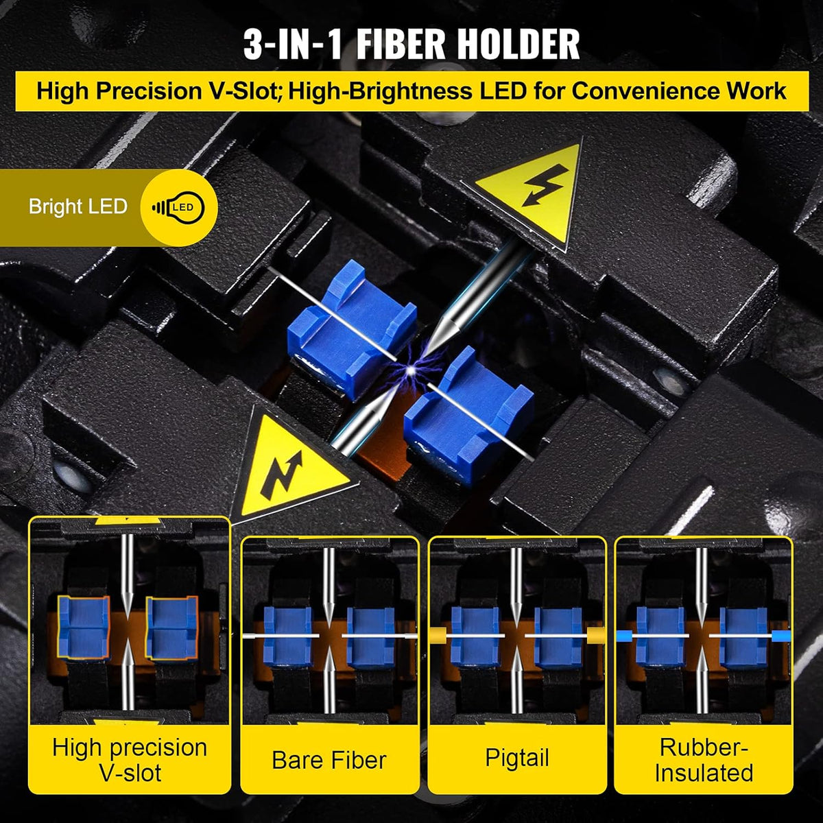 Automatic Focus Fiber Optic Fusion Splicer Kit L4899