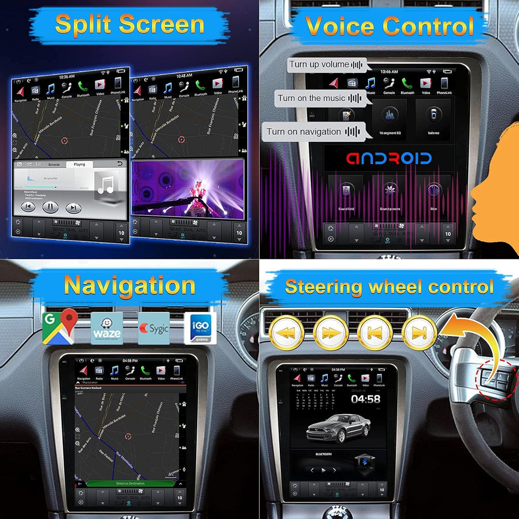 12.1 Inch Android Car Navigation Stereo with Touch Panel I4737