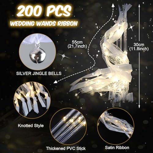 100PCS Light up Wands with 3 Colorful Flashing Modes S14477
