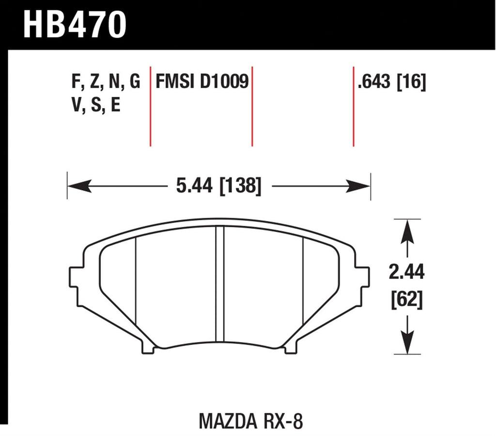 Brake Pads N623