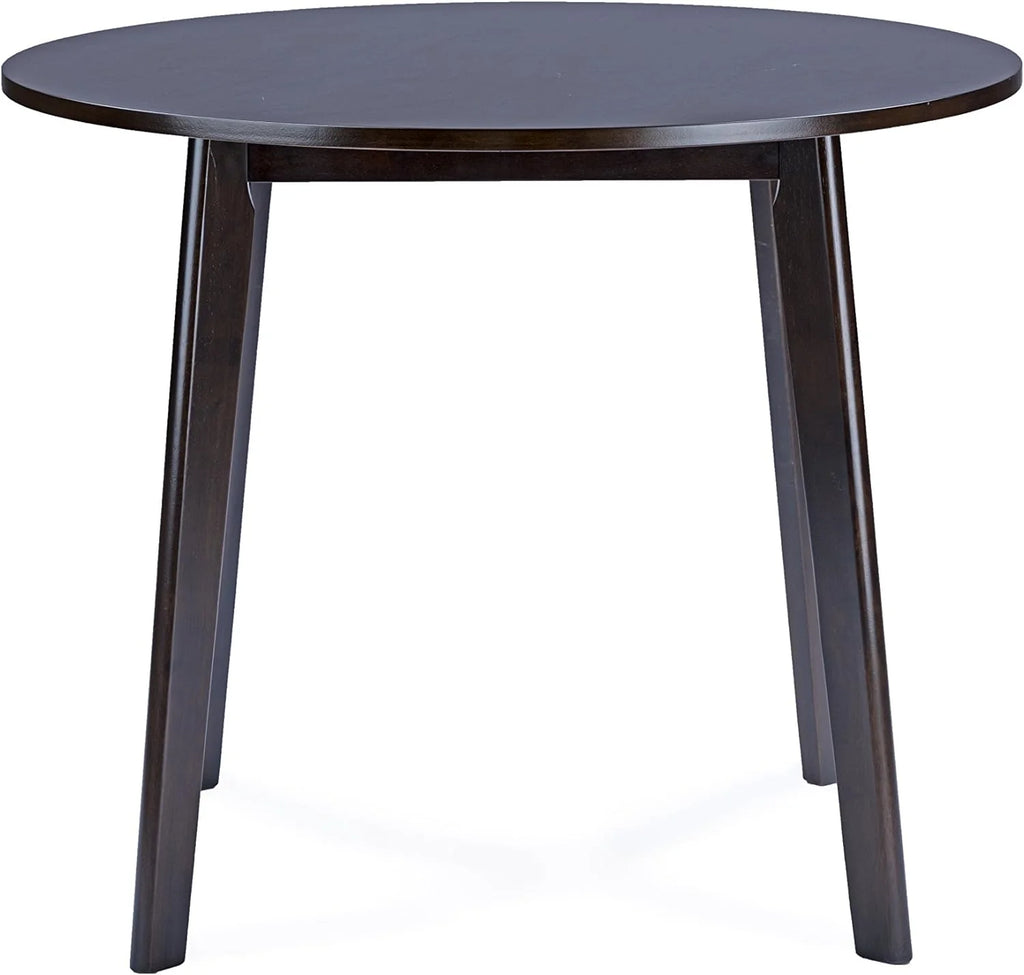 Round Dining Table Dark Brown C7185