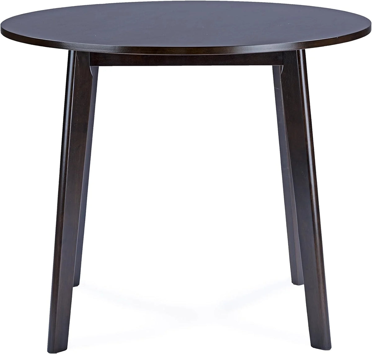 Round Dining Table Dark Brown C7185