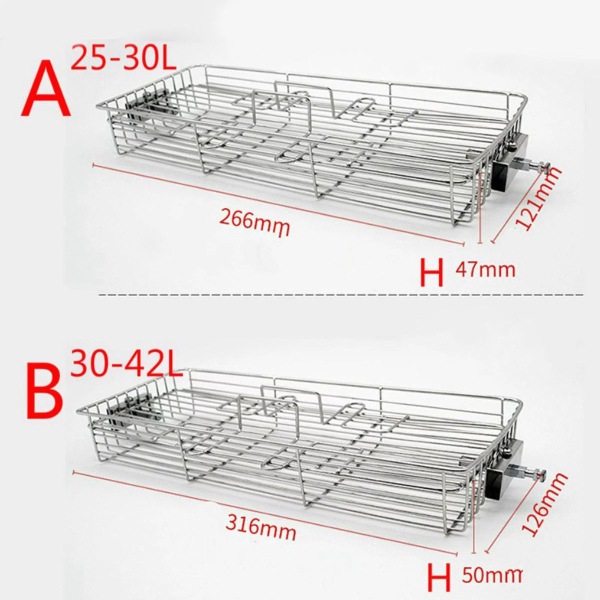 Stainless Steel Grilling Basket N69160