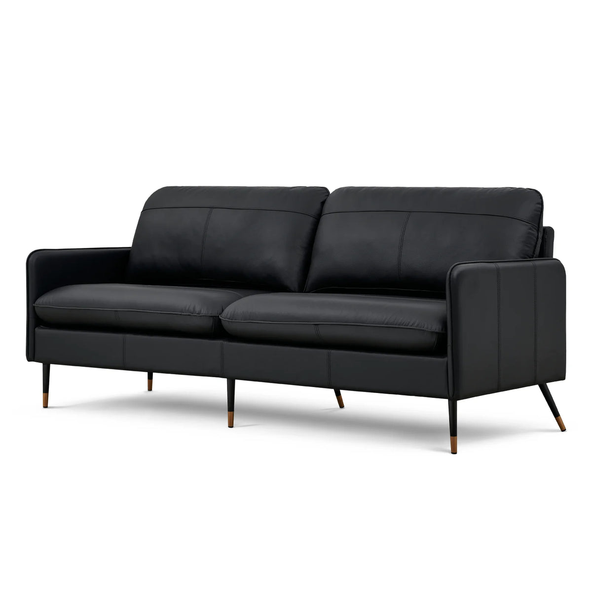 79" Genuine Leather 3 Seater Sofa S4822