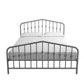 Queen Black Metal Bed E52928