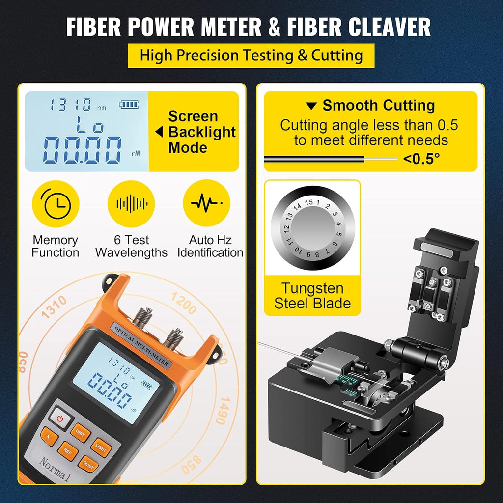 Automatic Focus Fiber Optic Fusion Splicer Kit L4899