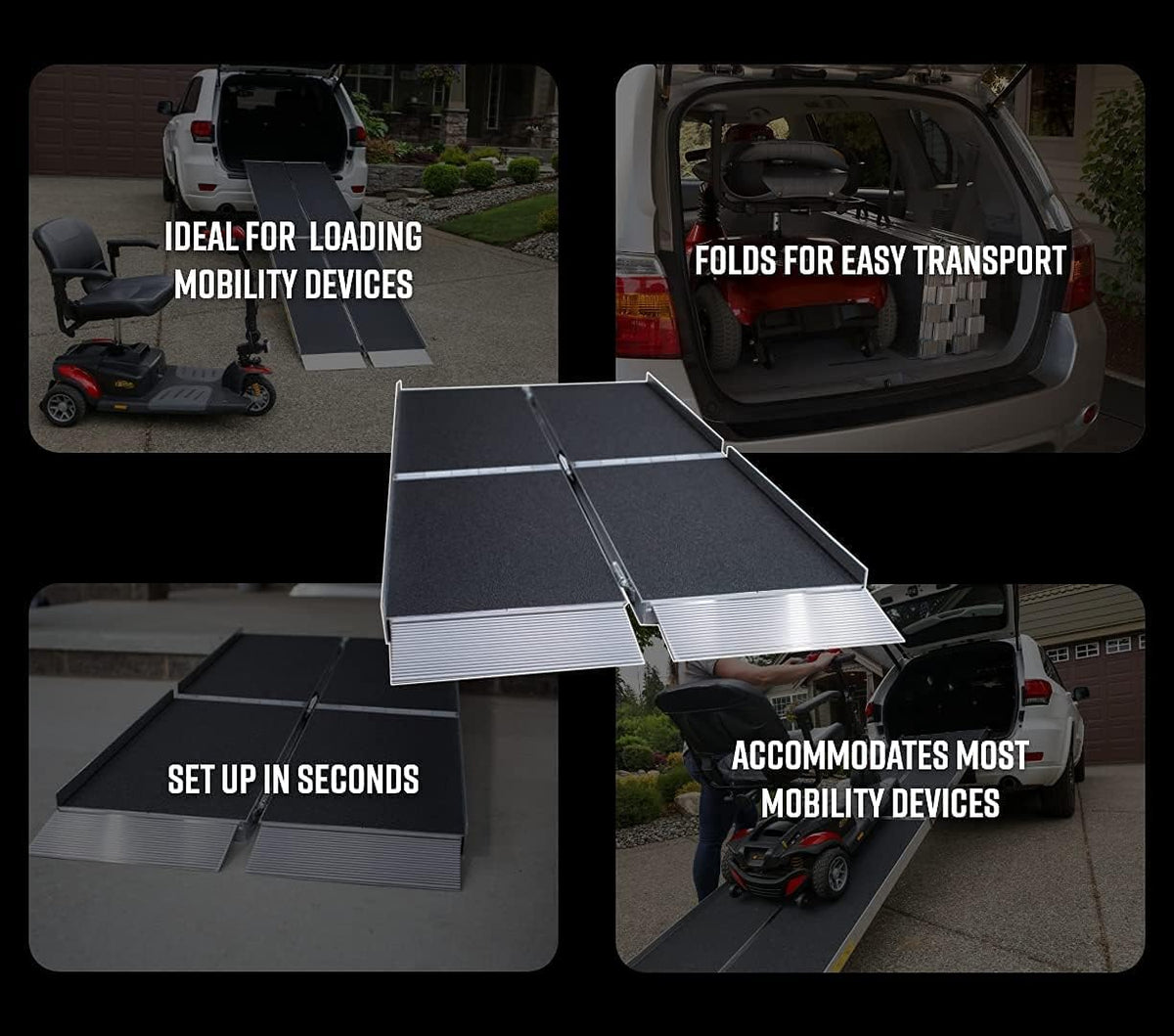 Portable Trifold Ramp 6 Foot P71988