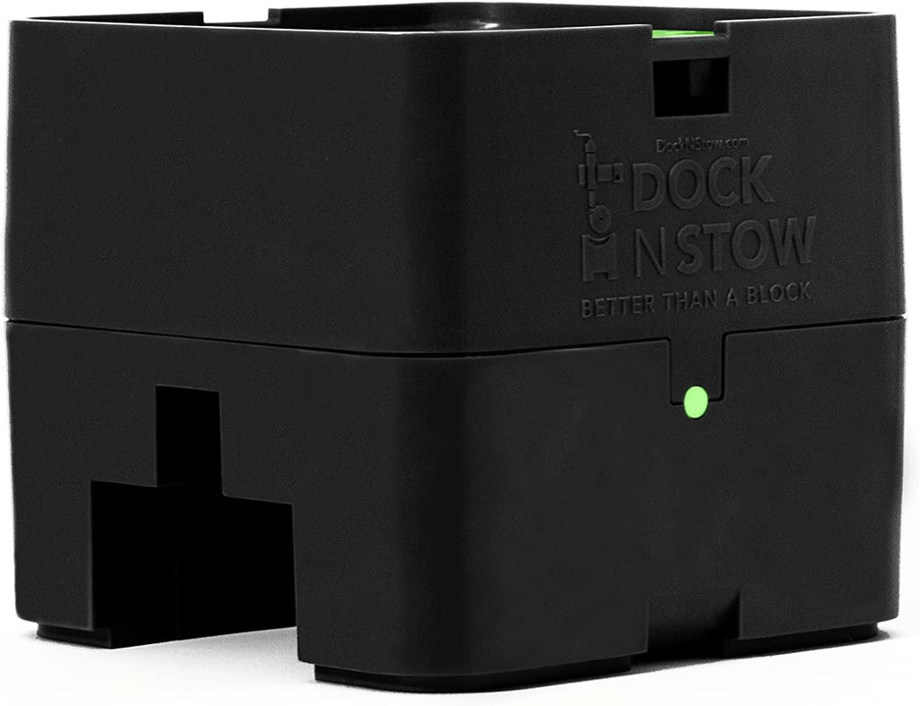 Trailer Jack Stand, Stabilizing Leveling Block, Black, Pack of 2 J93302