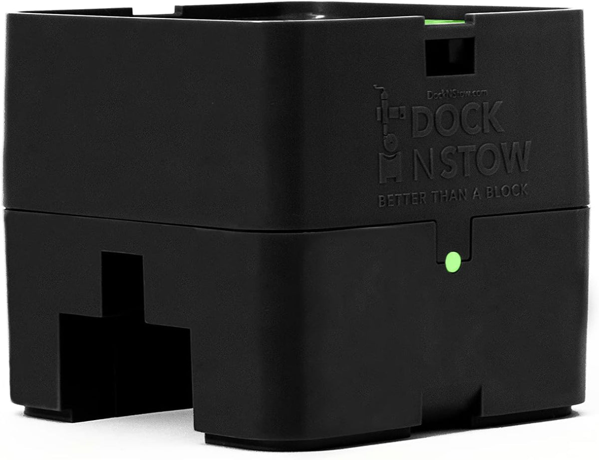 Trailer Jack Stand, Stabilizing Leveling Block, Black, Pack of 2 J93302