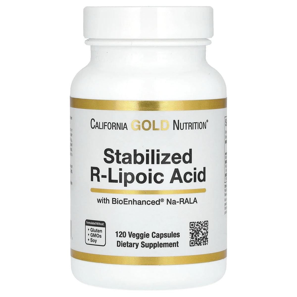 R-Lipoic Acid 120 Veggie Capsules T6394