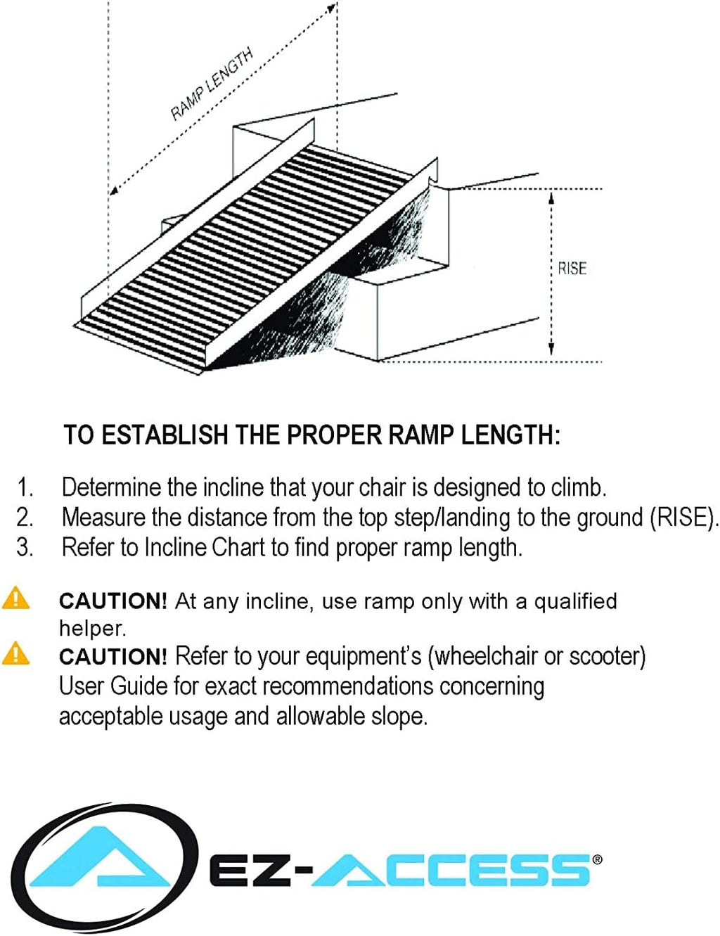 Portable Trifold Ramp 6 Foot P71988