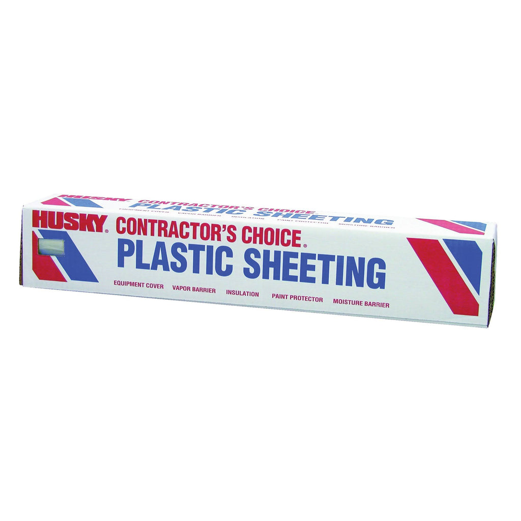 20-Feet x 100-Feet 10 Mil Clear Poly Film D990