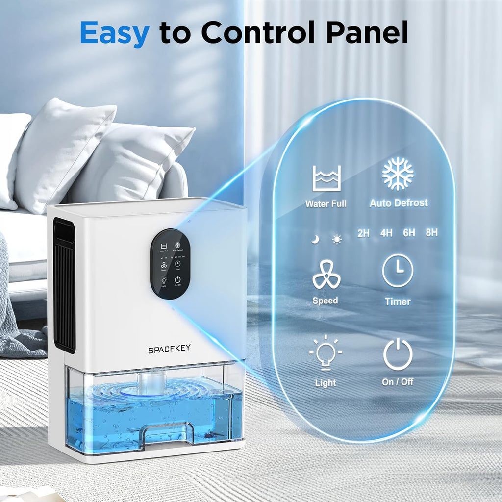 106 OZ Dehumidifier with 7 Color LED Light V37690