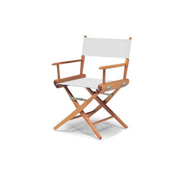 White Dining Height Director Chair V139