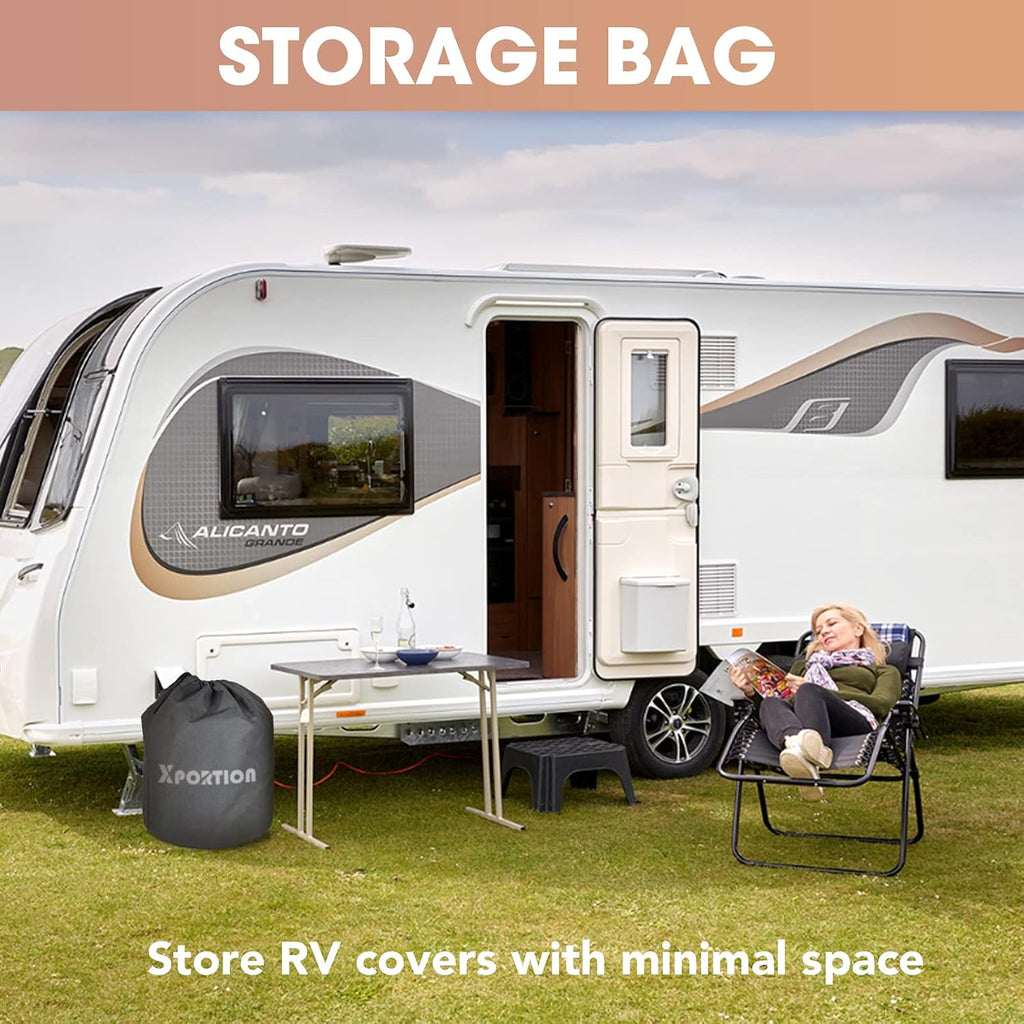 4-Layer Travel Trailer Cover with 2 Straps and 2 Patches L248