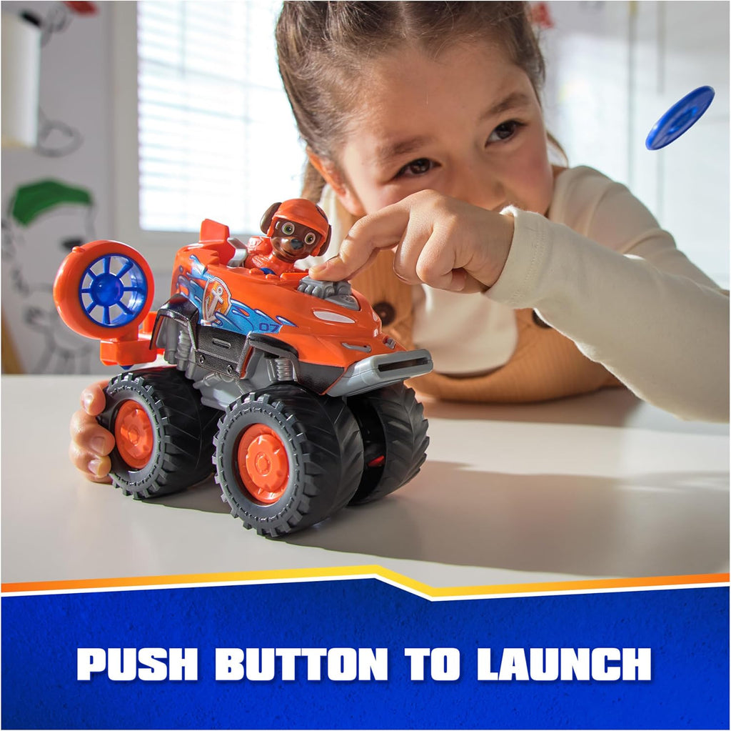 Paw Patrol Zuma’s Hovercraft Toy Truck with Projectile Launcher and Action Figure X146834