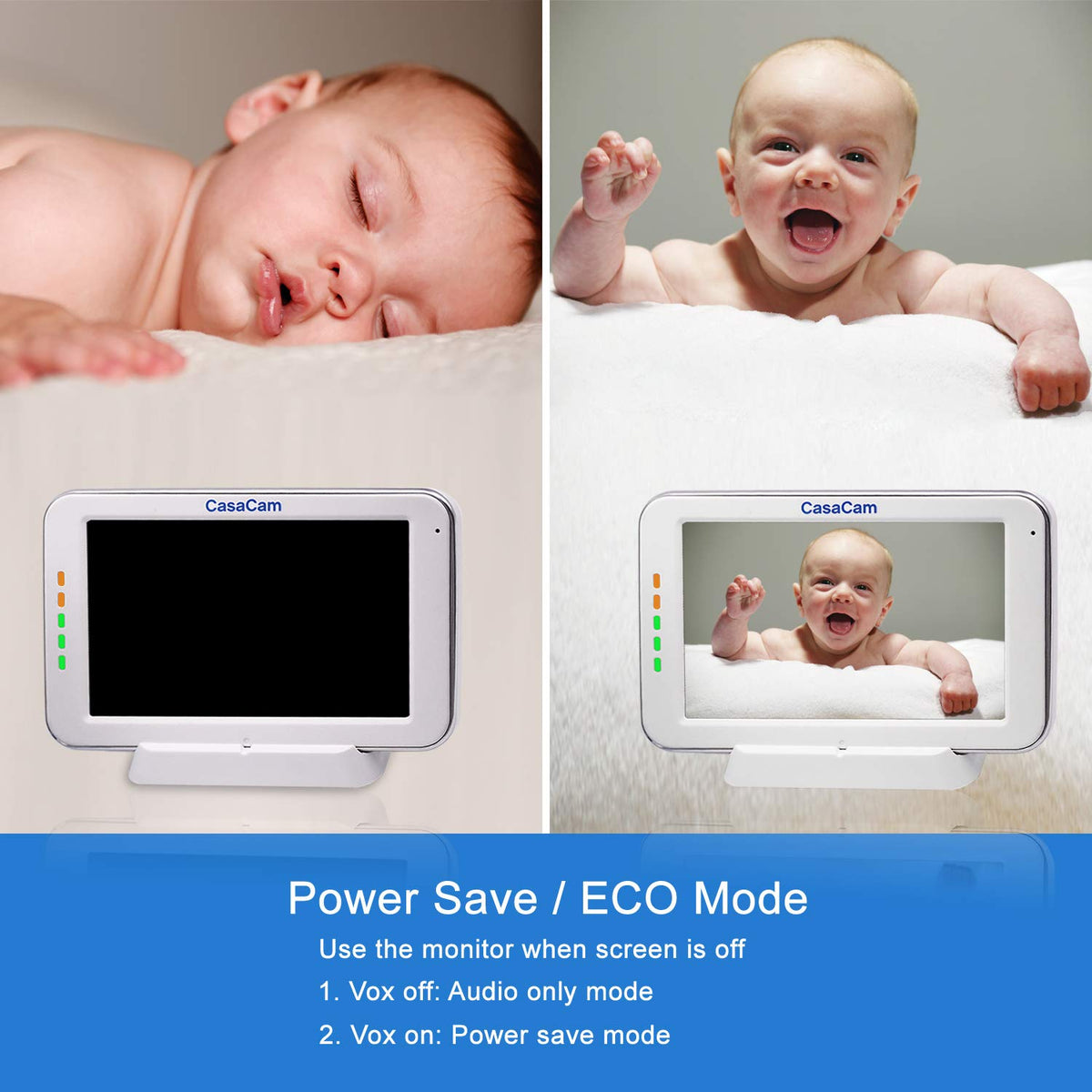 Video Baby Monitor with 5 Touchscreen and Pan & Tilt Camera Z134642