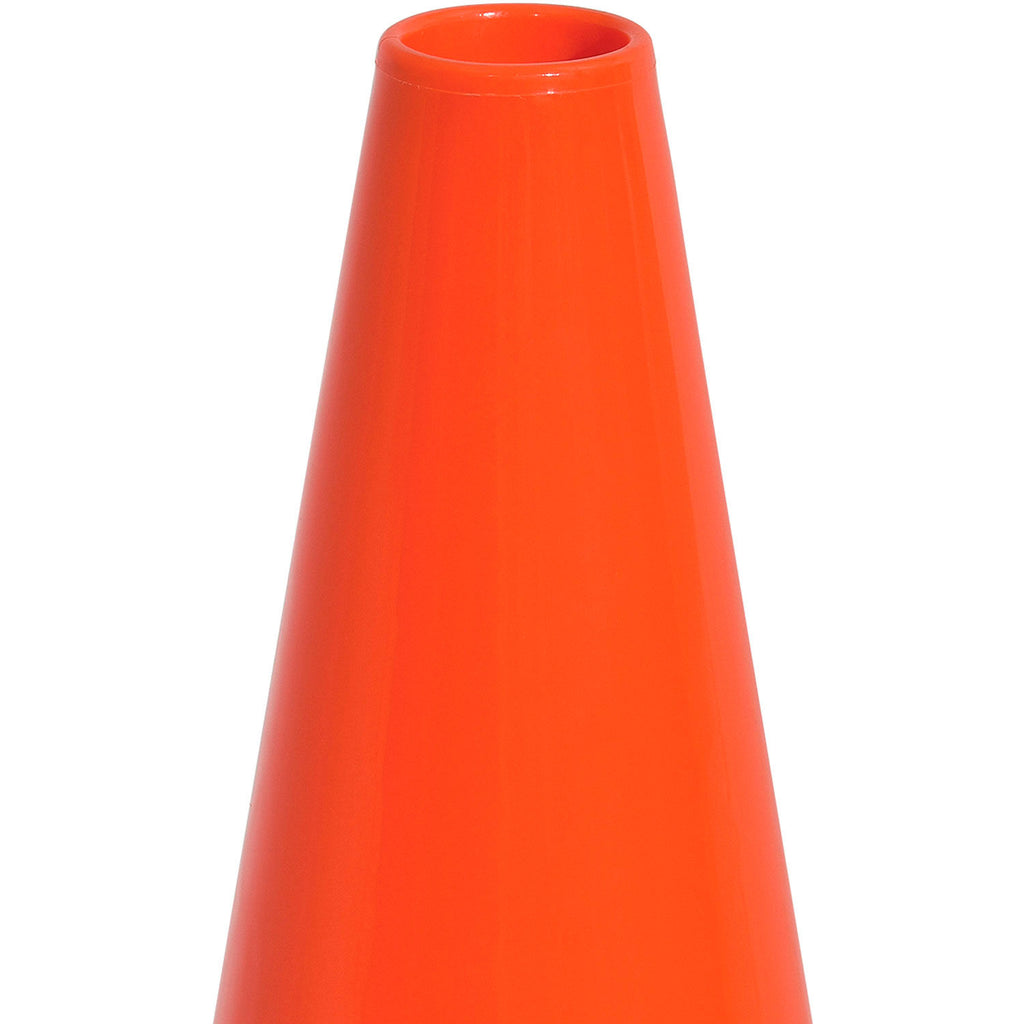28" Non-Reflective Traffic Cone with Black Base V76233