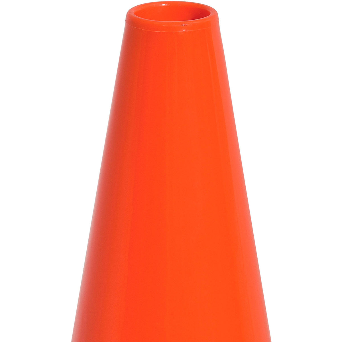 28" Non-Reflective Traffic Cone with Black Base V76233